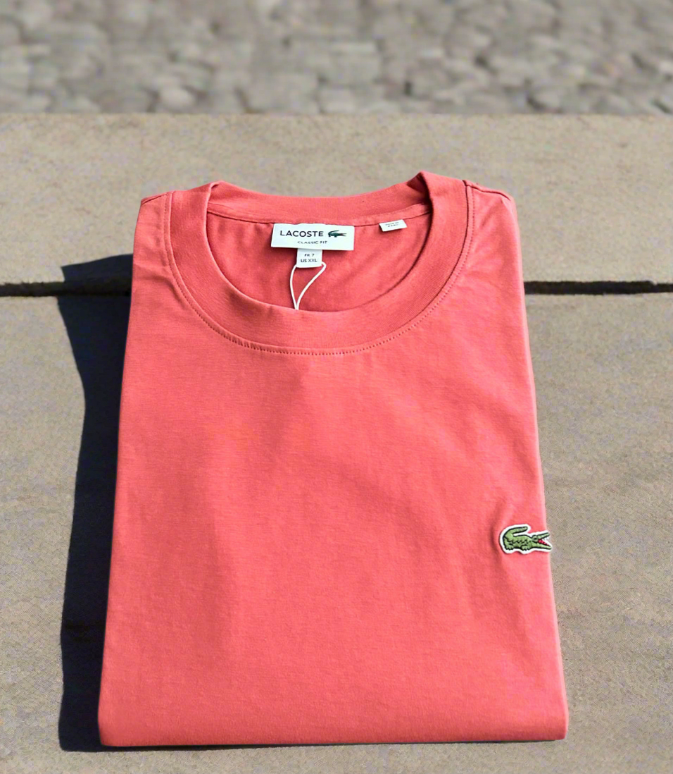 Pink Lacoste Tee-Shirt