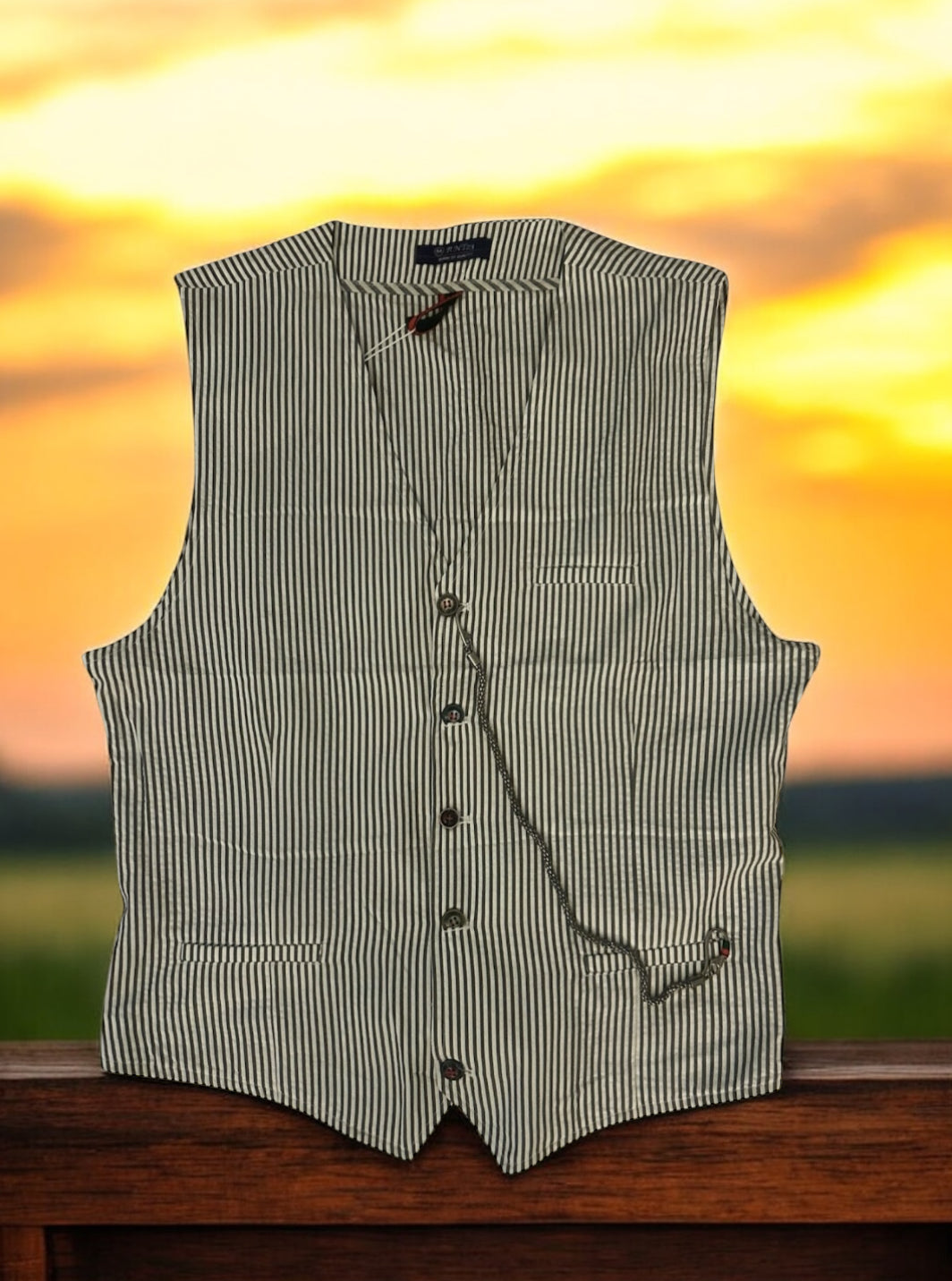RON TOMSON OUT-FIT VEST AND SHORT SET