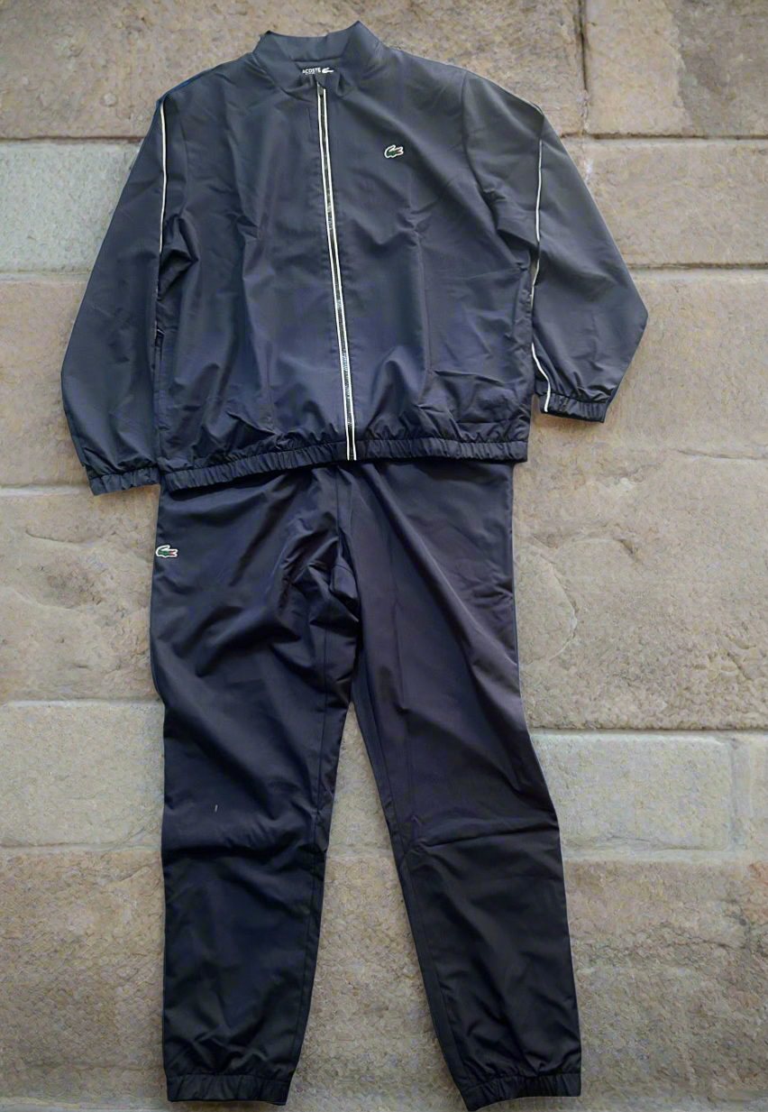 Lacoste Navy Blue Sweat Suit
